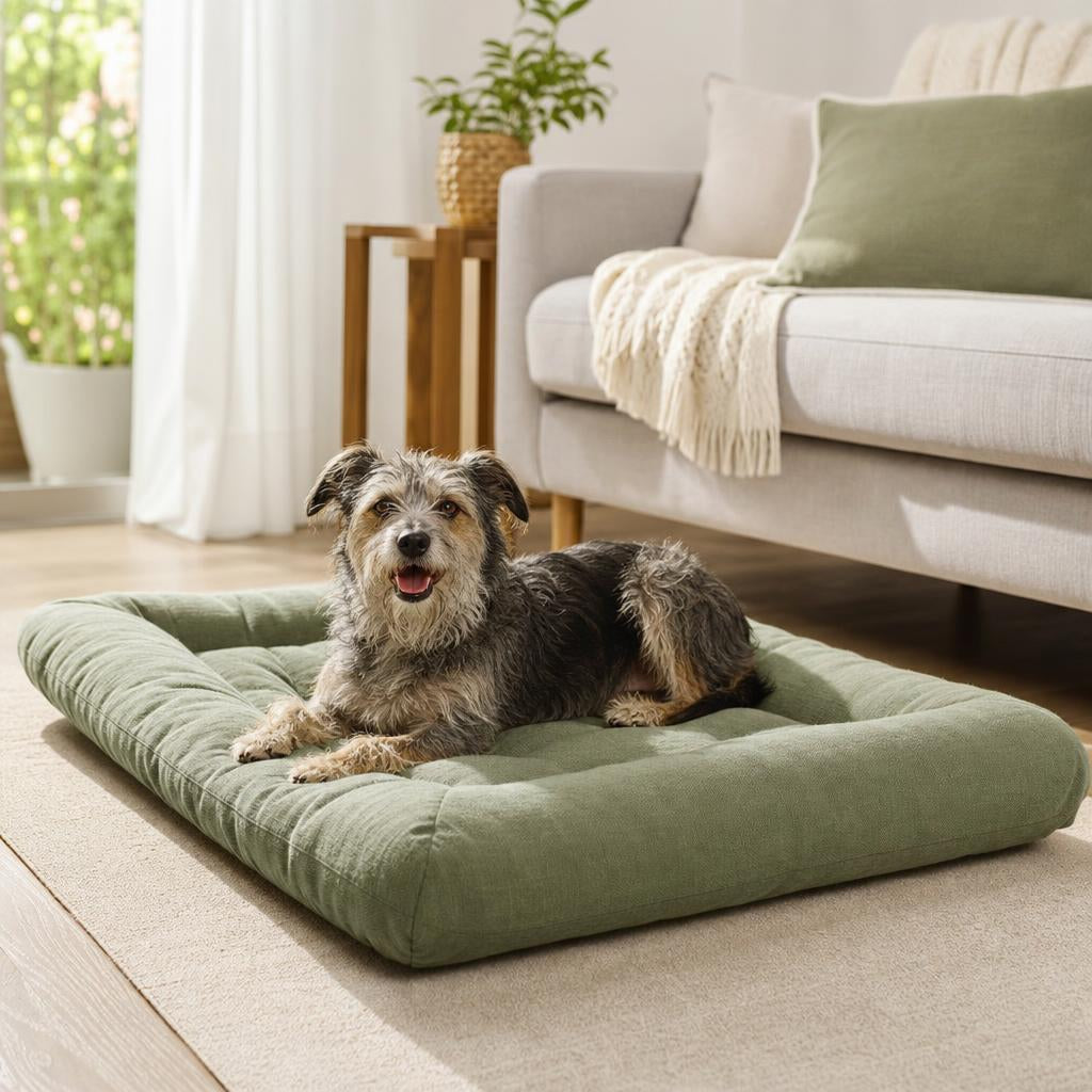 Dog relaxing on DoggyBed Hot&Cold