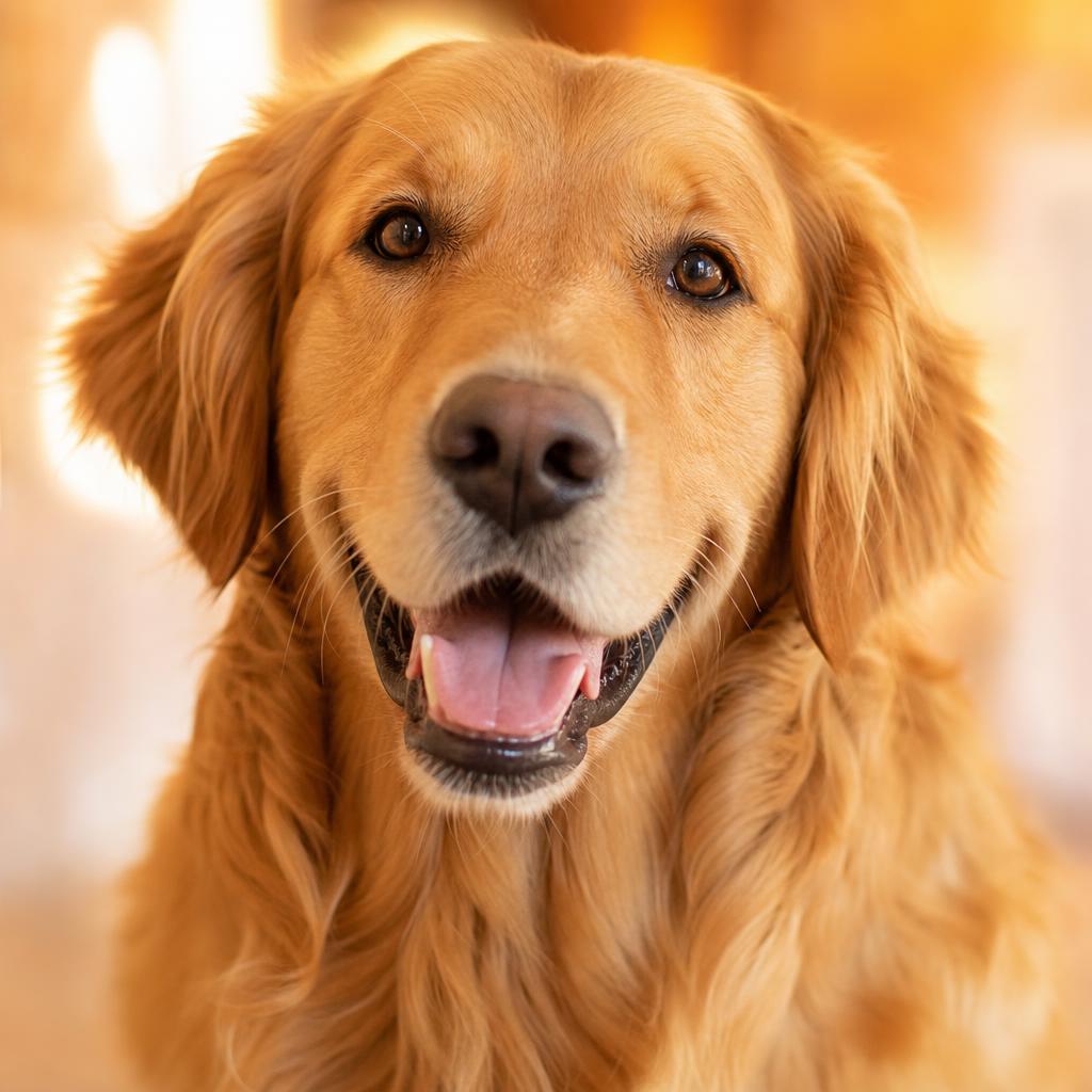 Friendly dog portrait
